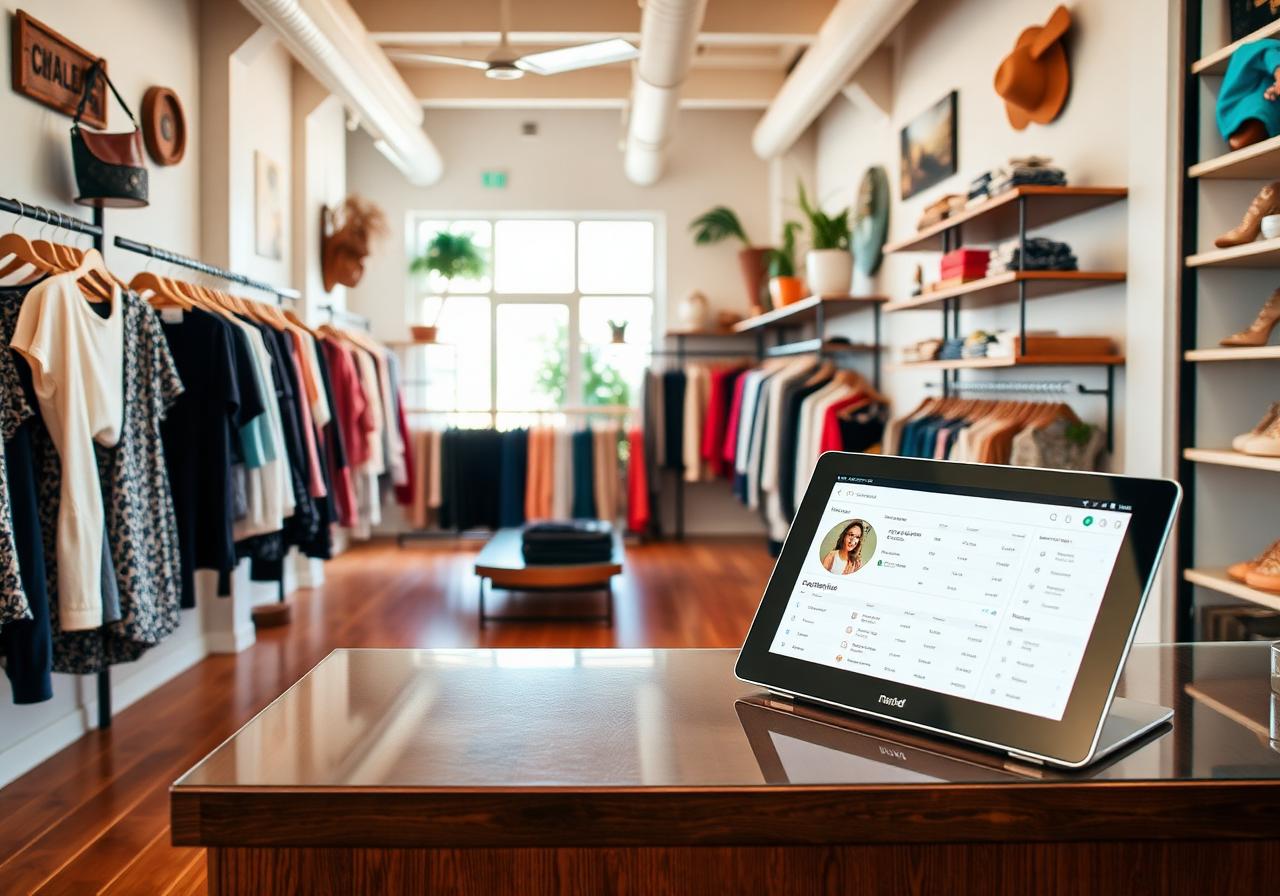 Real-time inventory & customer support for a St. James boutique.